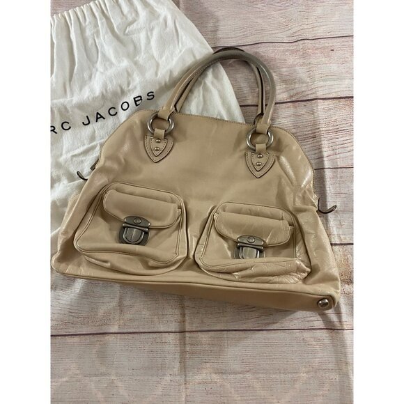 Vintage Marc Jacobs Women's Cream Hand Bag with Dust Bag - OS - Picture 2 of 10